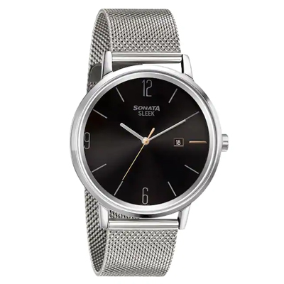"Sonata Gents Watch 7131SM02 - Click here to View more details about this Product